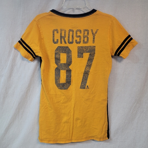 Crosby Pittsburgh Penguins Womens Small V-Neck Shirt - Picture 5 of 9